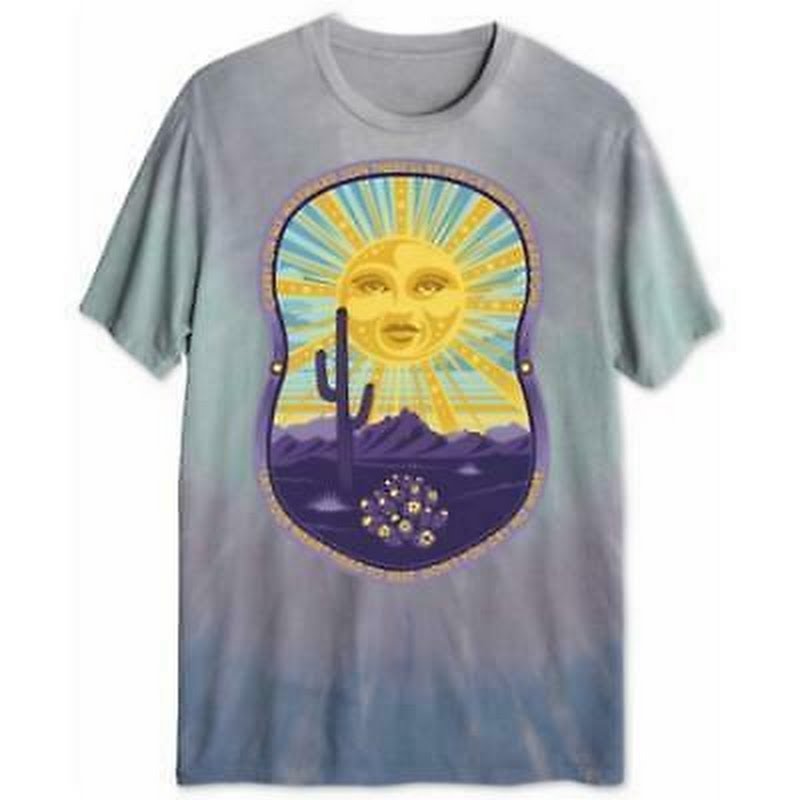 Wayward Son Mens Graphic T-Shirt, Blue, Size XL