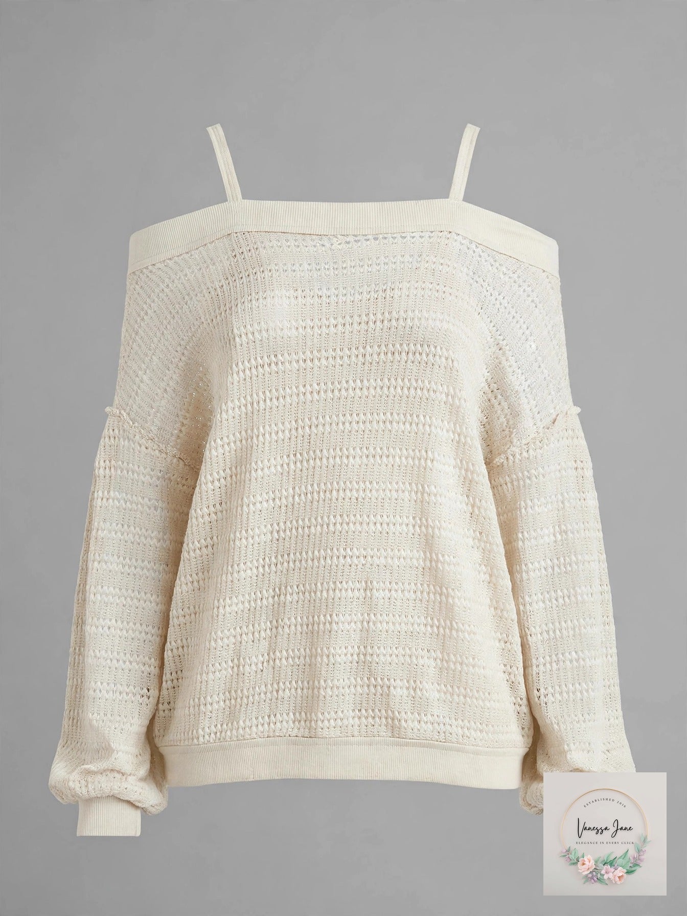 Free People Sistine Hacci Cold Shoulder Knit Top, NWT