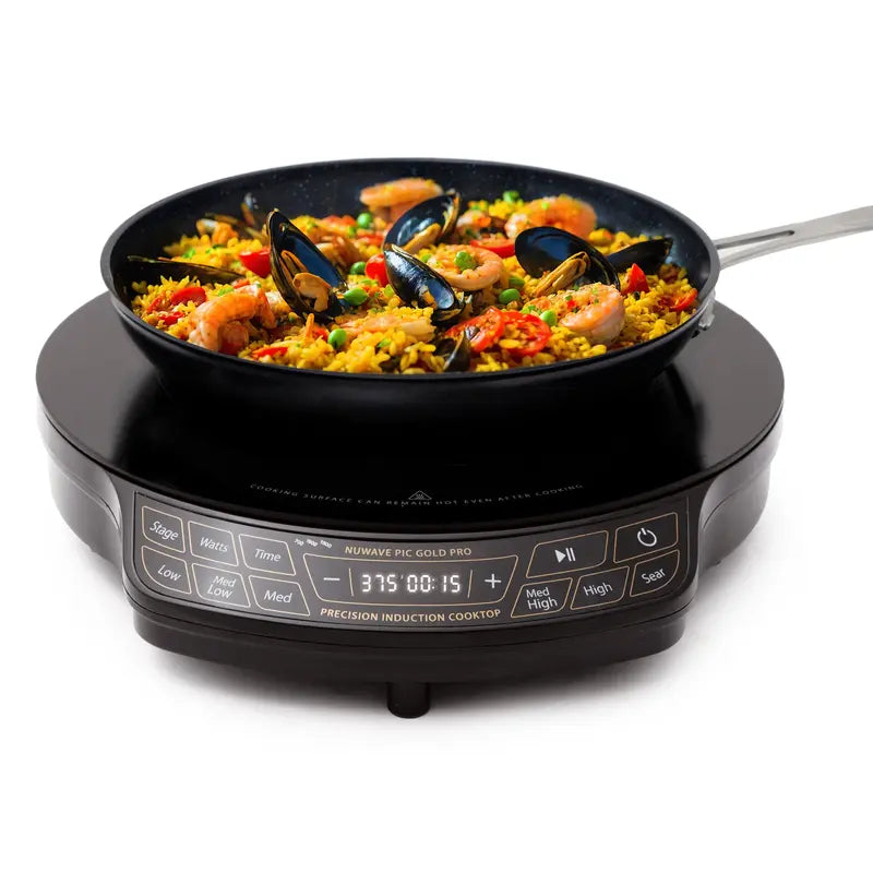 NuWave PRO Precision Induction Electric Cooktop Burner 30301 AR w/Carrier Case