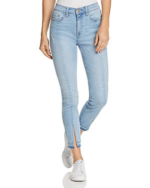 Pistola Womens High Rise Distress Jeans,Size 25/Almost Famous