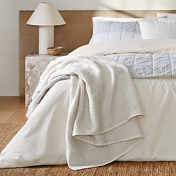 Nate Home by Nate Berkus Waffle Blanket, Queen