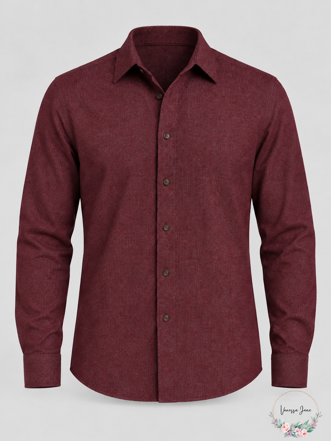 American Rag Matt dark scarlet shirt product view