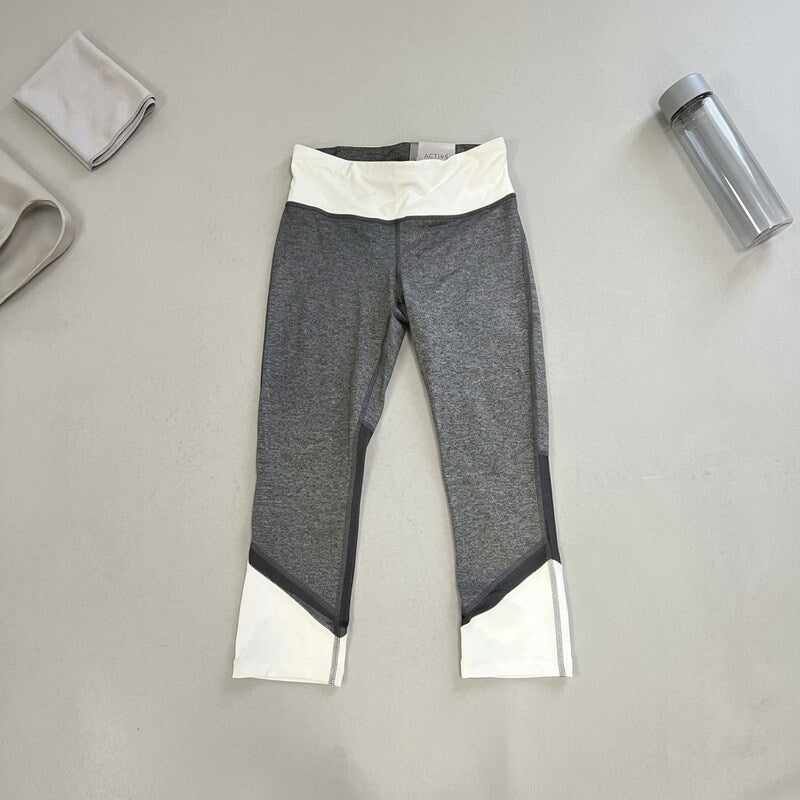 XERSION Womens Workout Athletic Performance Capri fit Gray Size Small
