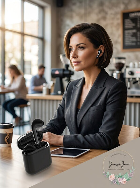 Polaroid True Wireless Bluetooth Earbuds - Black