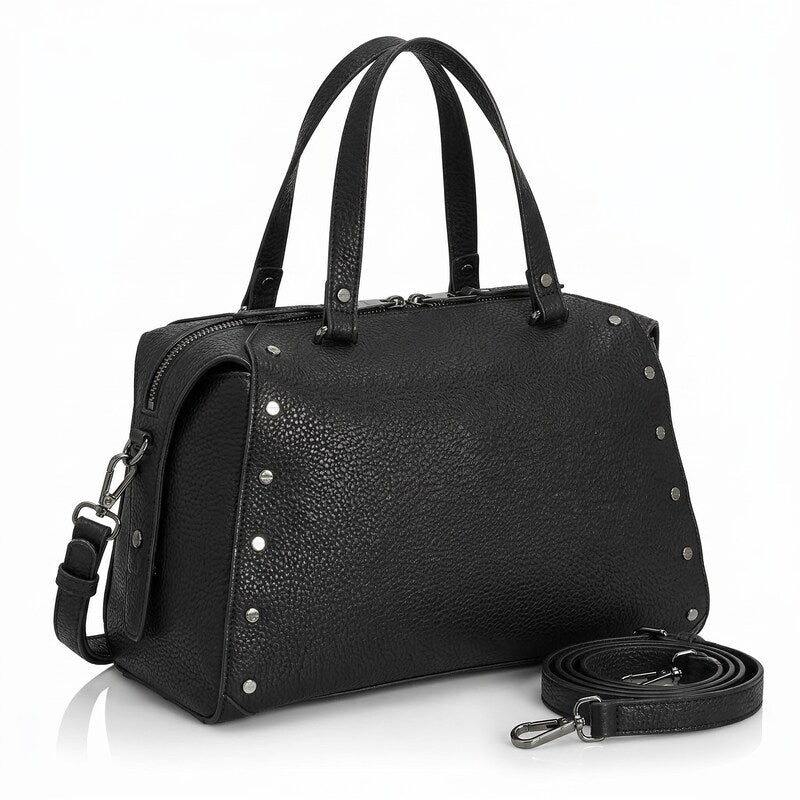 INC Jenae Screw Stud Satchel Shoulder Hand Bag