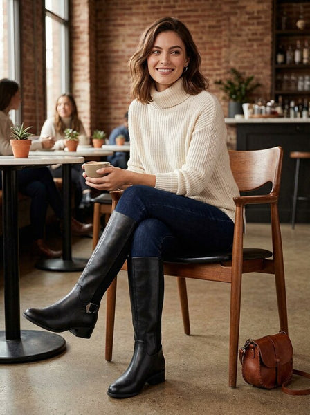 Alfani Womens Kallumm Almond Toe Knee High Fashion Boots, Size 5.5M