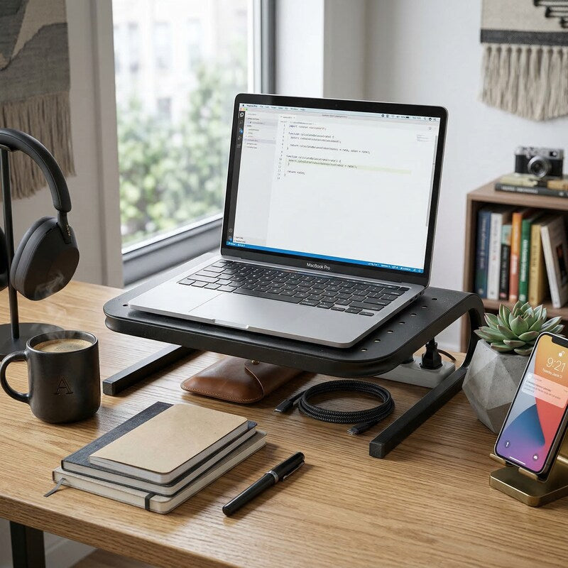 Handstands Metal Monitor Stand - Holds up to 80 lbs