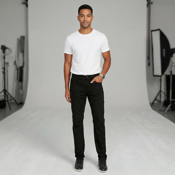 Buffalo David Bitton Mens Denim Slim Fit Straight Leg Jeans