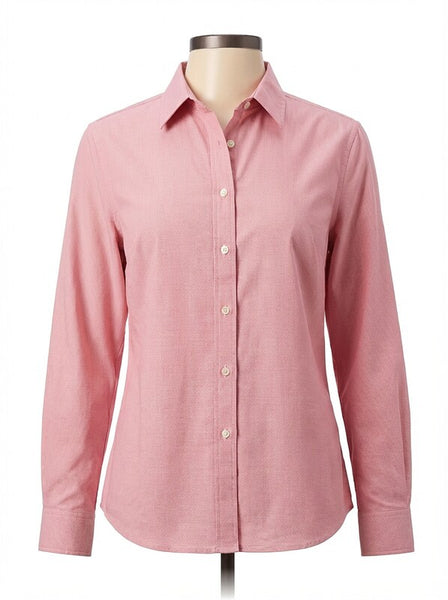 Lands End Womens Button Down Shirt, Size 6 Petite