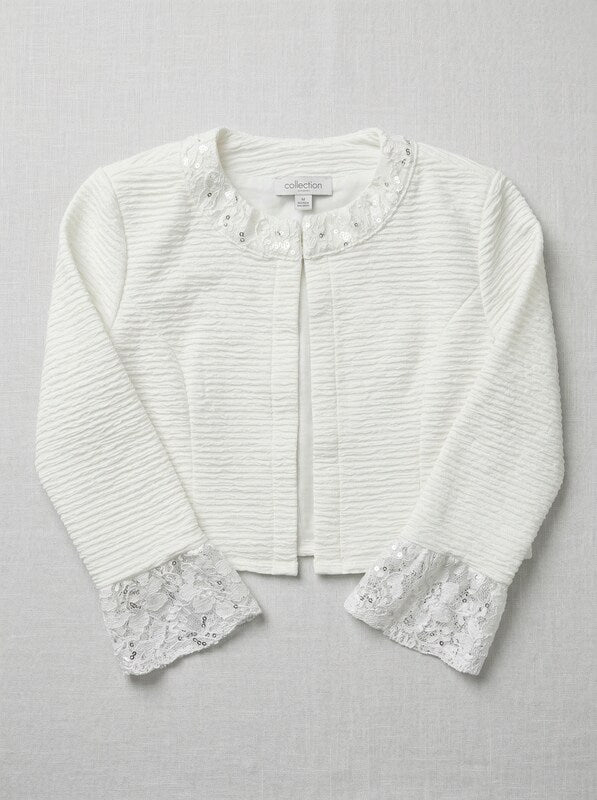 Ny Collection Womens Novelty Knit jacket, Size 12