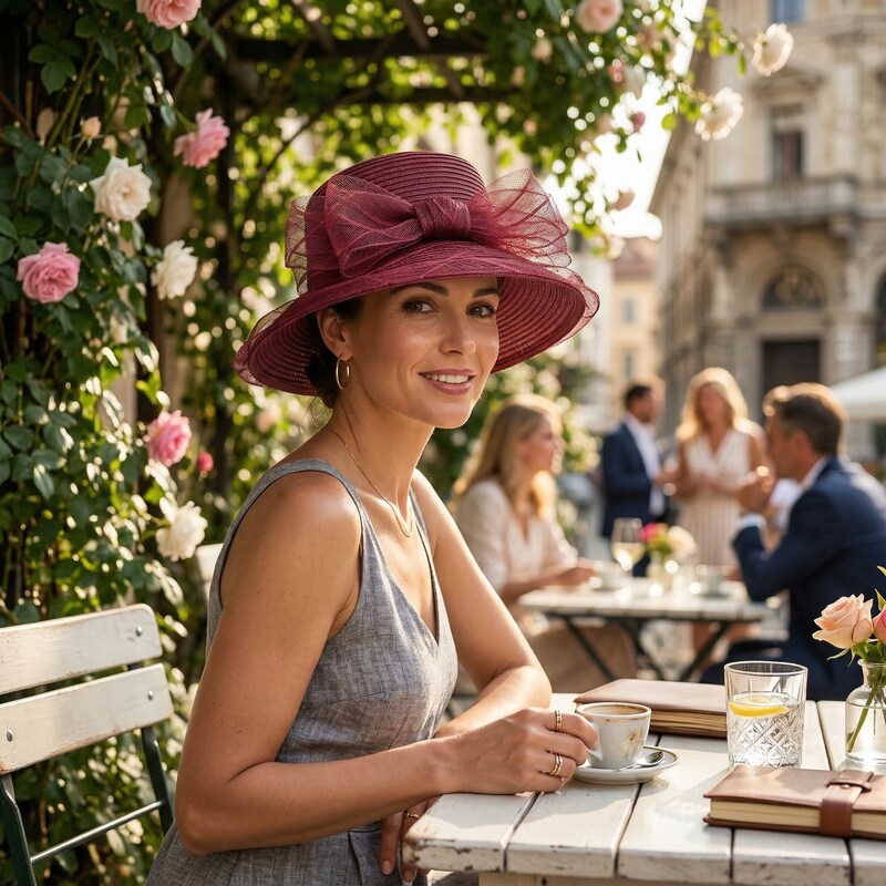 Josette Womens Organza Bow