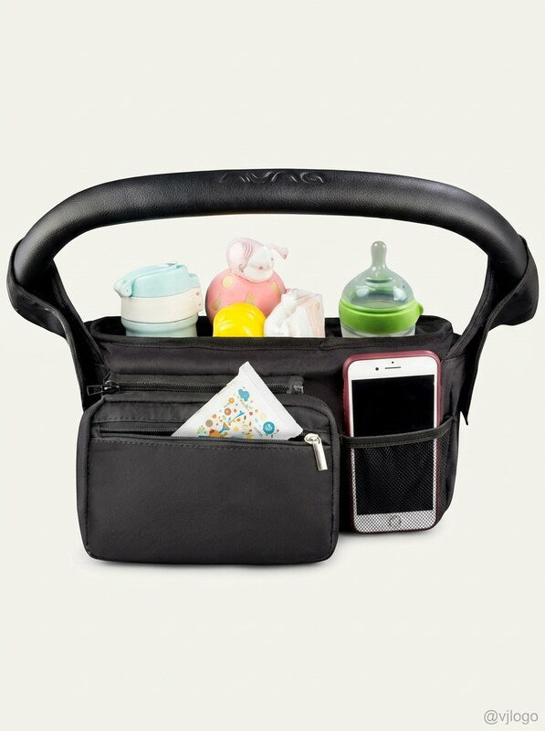 Famiry Baby Stroller Organizer with 2 Cup Holders