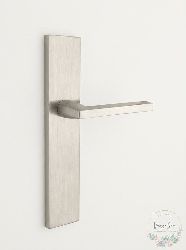 Emtek Assa Abloy Non Keyed Fixed Passage Handle with Helios Lever