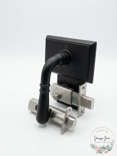 Emtek Brass Classic Hardware - Single Dummy Left Handed Turino Door Lever