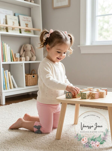 First Impressions Baby Girls' Pink Gingham-Bow Leggings 6-9 Months