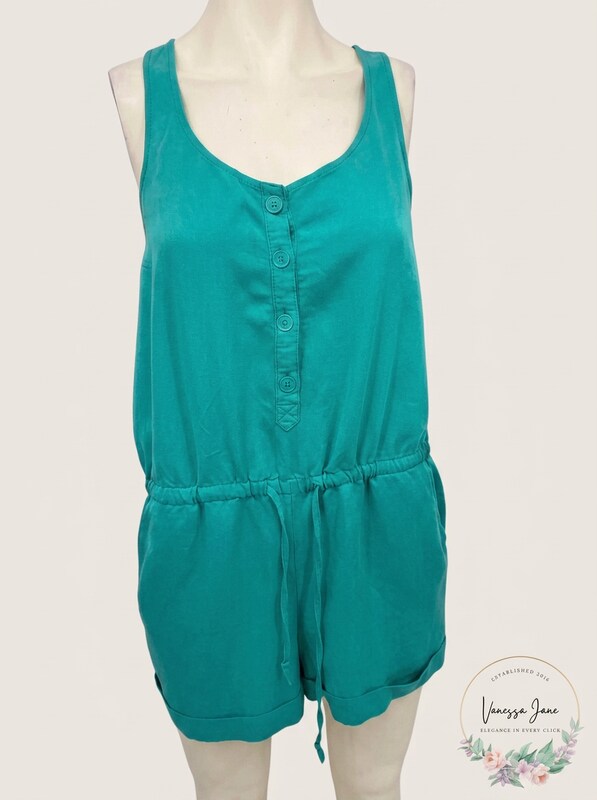 Ann Taylor Sleeveless Romper, Size Small