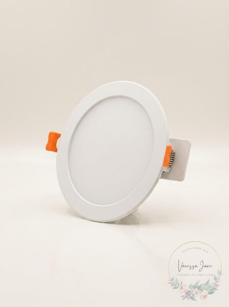 Halo Hlb 6 In. White Round Integrated Led Recessed Light Direct Mount Kit