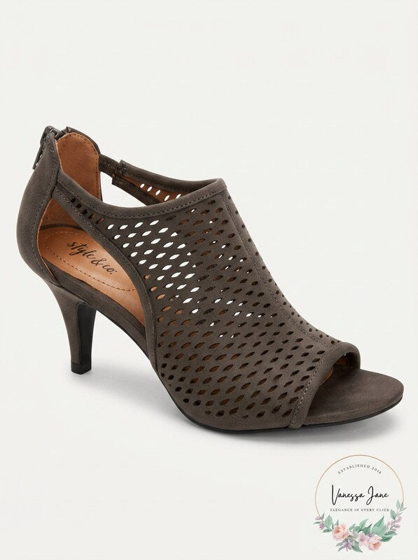 Style & Co. Womens Haddiee Open Toe Classic Pumps, Size 9M