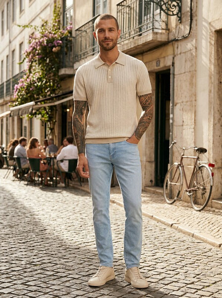 DL Mens Cooper Tapered Slim Jeans, Size 30x32