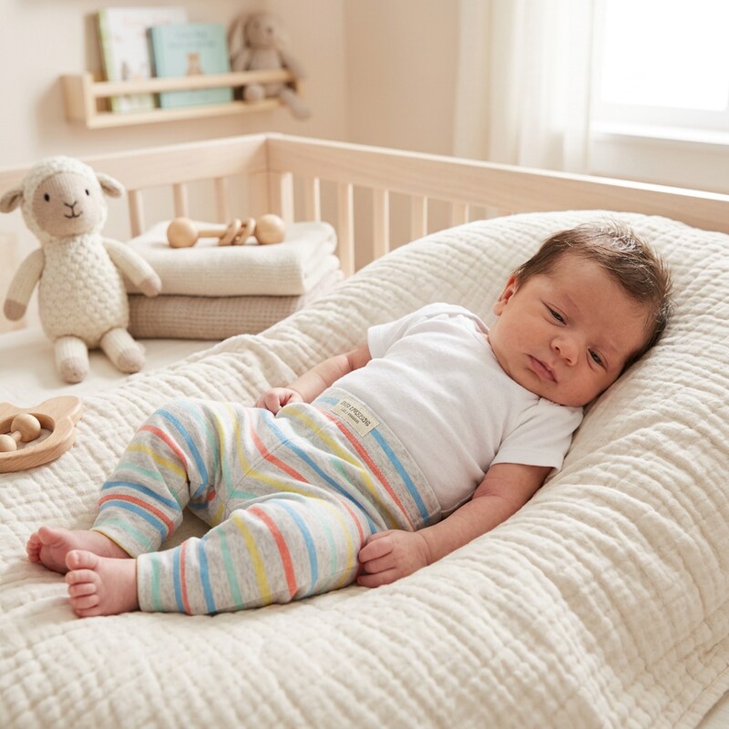 First Impressions Baby Boys Rainbow Striped Pants, Size Newborn