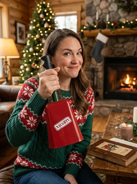 Wembley Naughty or Nice Cowbell