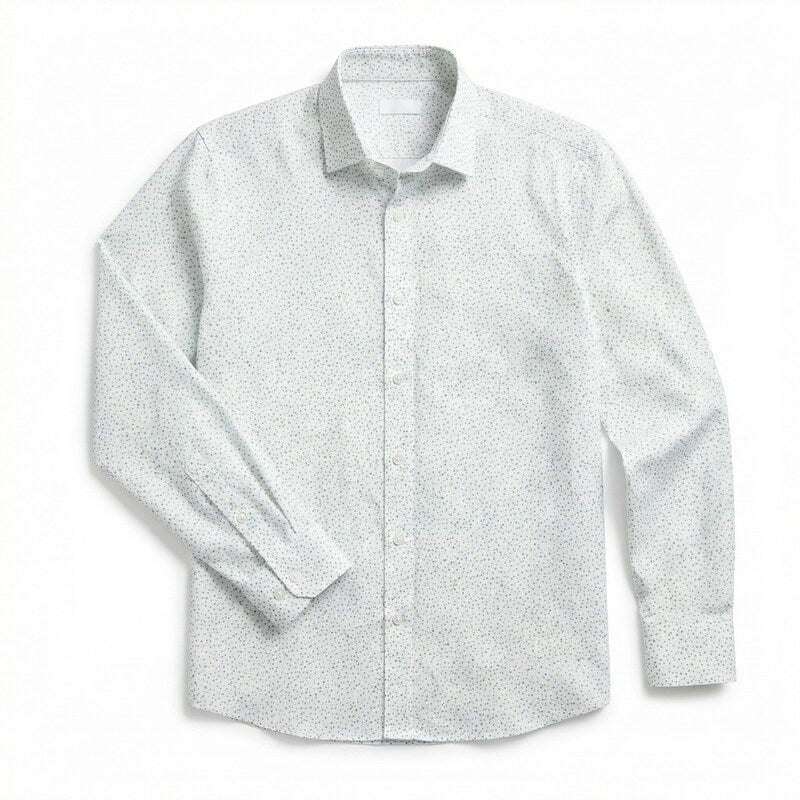 Bar III Mens Dress Textured Shirt Slim Fit Stretch, Size XL