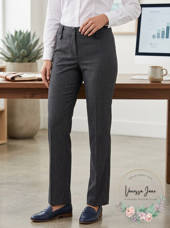 No Boundaries Juniors Dress Pants, Size 5/Gray