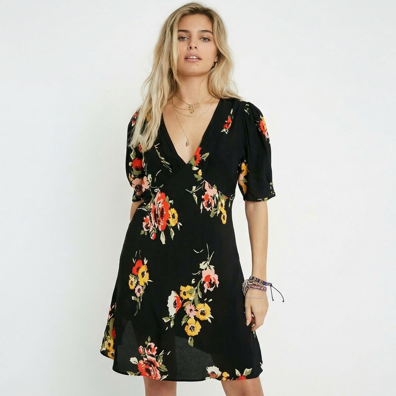 free people neon garden mini dress Free People Women's Neon Garden Mini Dress, Green, 4 at Amazon Women's Clothing store