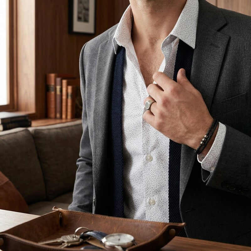 Bar III Mens Dress Textured Shirt Slim Fit Stretch, Size XL