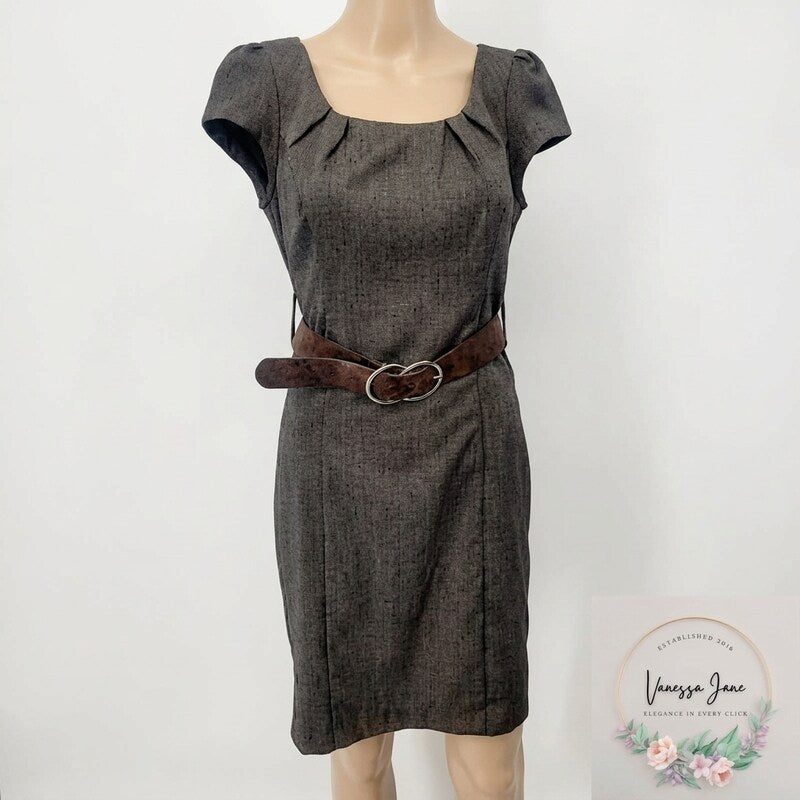 BCX Women's Career Dress Size 7, Brown
