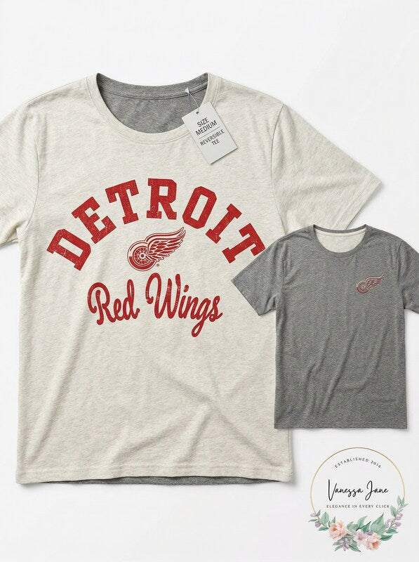 Reversible Tee Detroit Red Wings, Size Medium