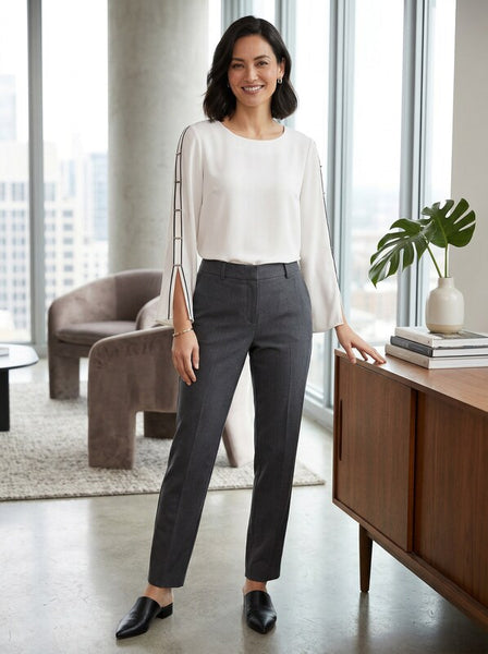 Alfani Women's Blouse White, Size S