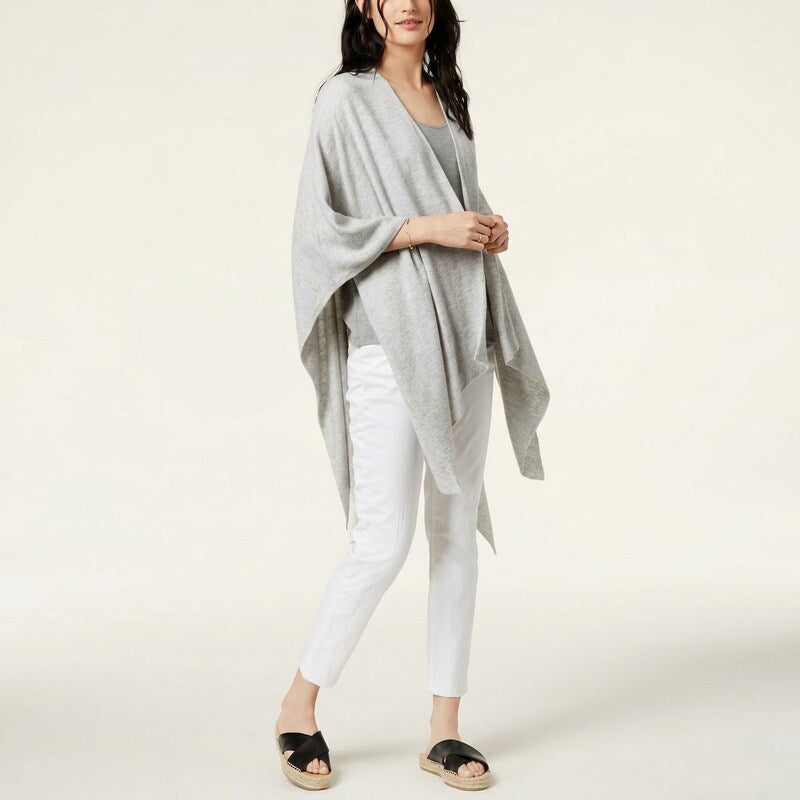 Calvin Klein Ombre Metallic Wrap, White One Size