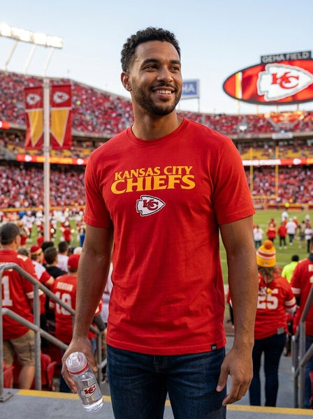 Mens Concepts Sport Red/Black Kansas City Chiefs Lodge T-Shirt