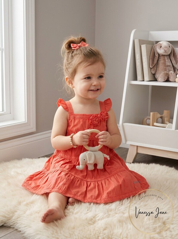 Little Girls Calvin Klein Sundress, Size 24Months