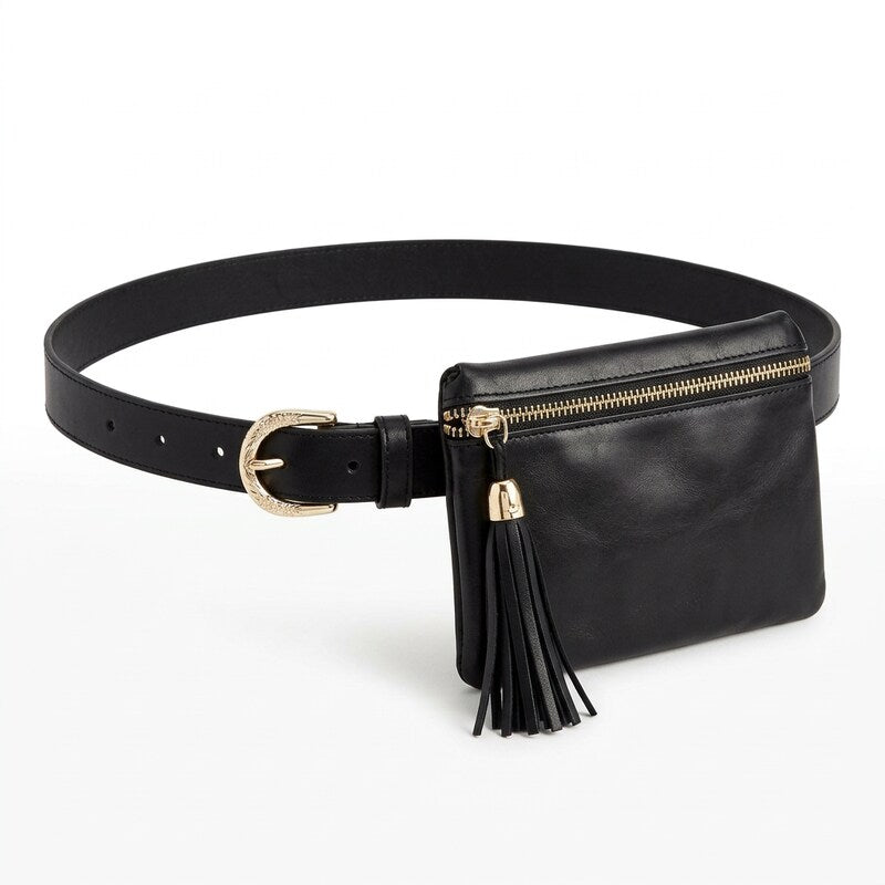 Inc International Concepts Tassel Zip Fanny Pack, Size XL