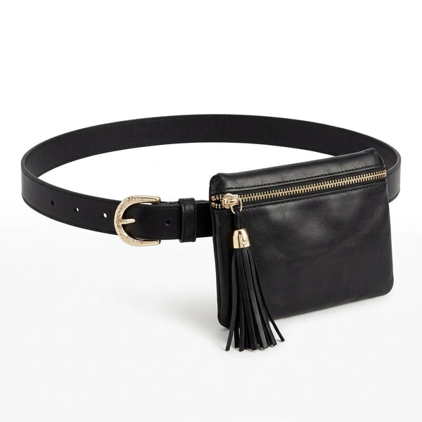 Inc International Concepts Tassel Zip Fanny Pack, Size XL