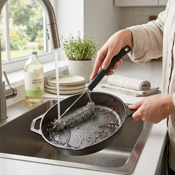 Mr. Bar-B-Q Oversized Deep Cleaning Dual Wire Grill Brush