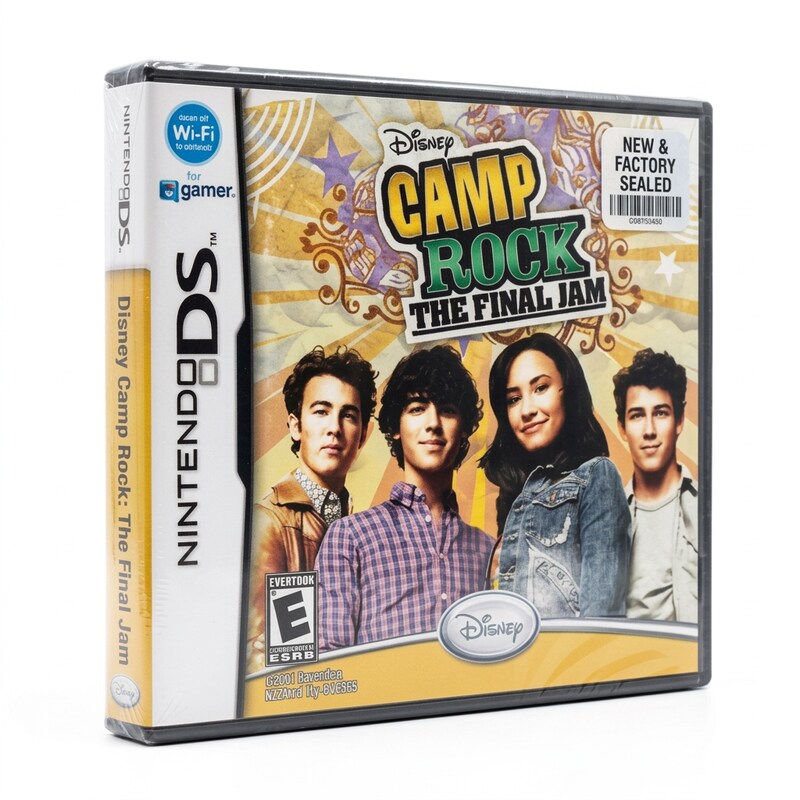 Disney Camp Rock the Final Jam – Nintendo Ds – Brand New Factory Sealed