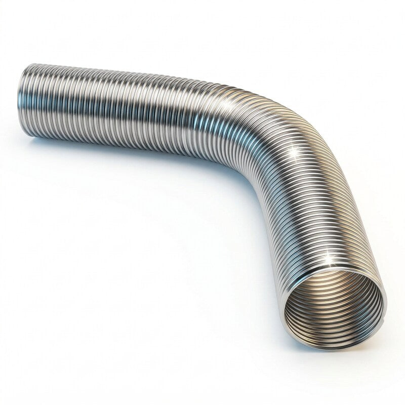 Master Flow 4 in. X 25 in. Aluminum Flex Pipe