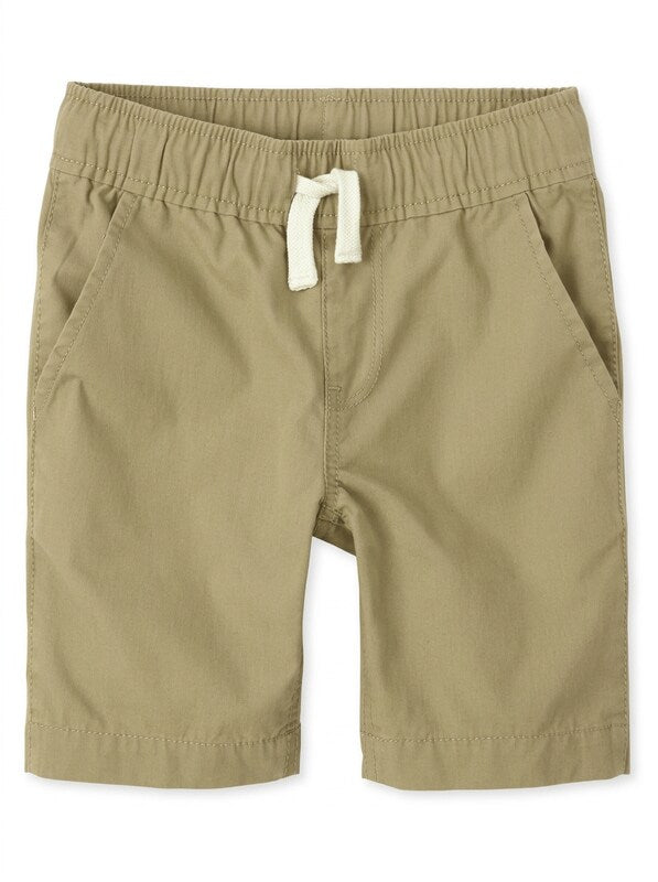 The Childrens Place Big Boys Pull on Jogger Shorts, Size 16