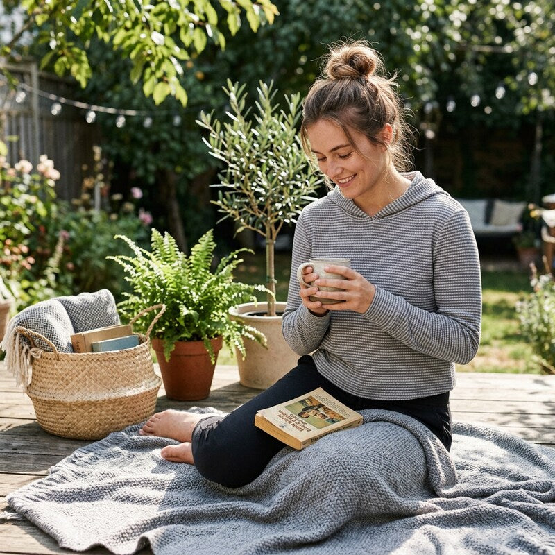 Gypsies & Moondust Juniors Cropped Gingham Hoodie, Size Medium