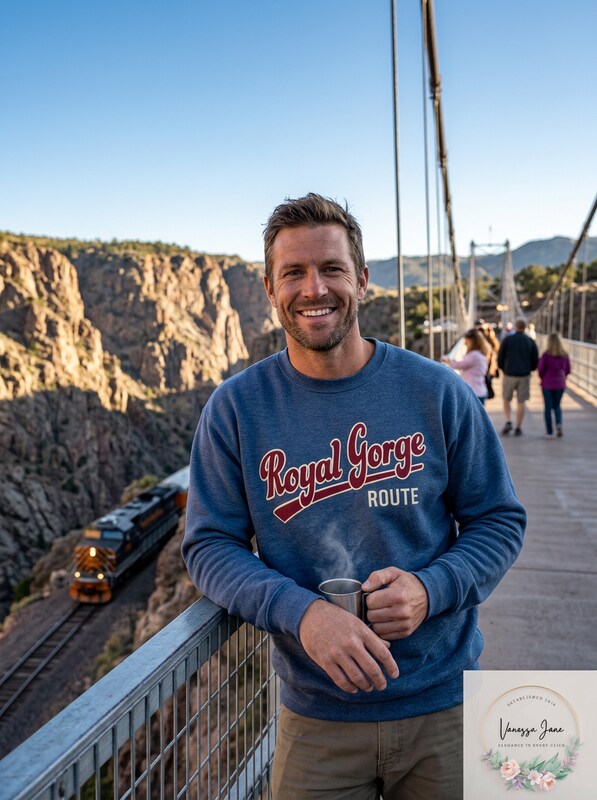 Royal Gorge route Unisex sweatshirt, Size Large