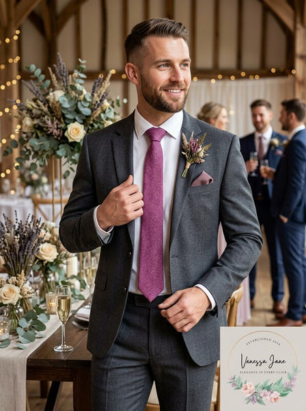 Club Room Mens Classic Silk Blend Tie, Pink