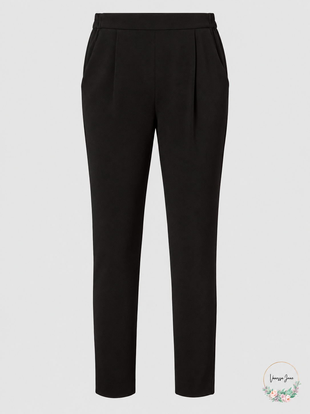 Bar III Women's Deep Black Pull On Pants Size Medium stock