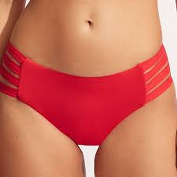 Salt + Cove Juniors Strappy Hipster Bikini Bottoms, Size Medium