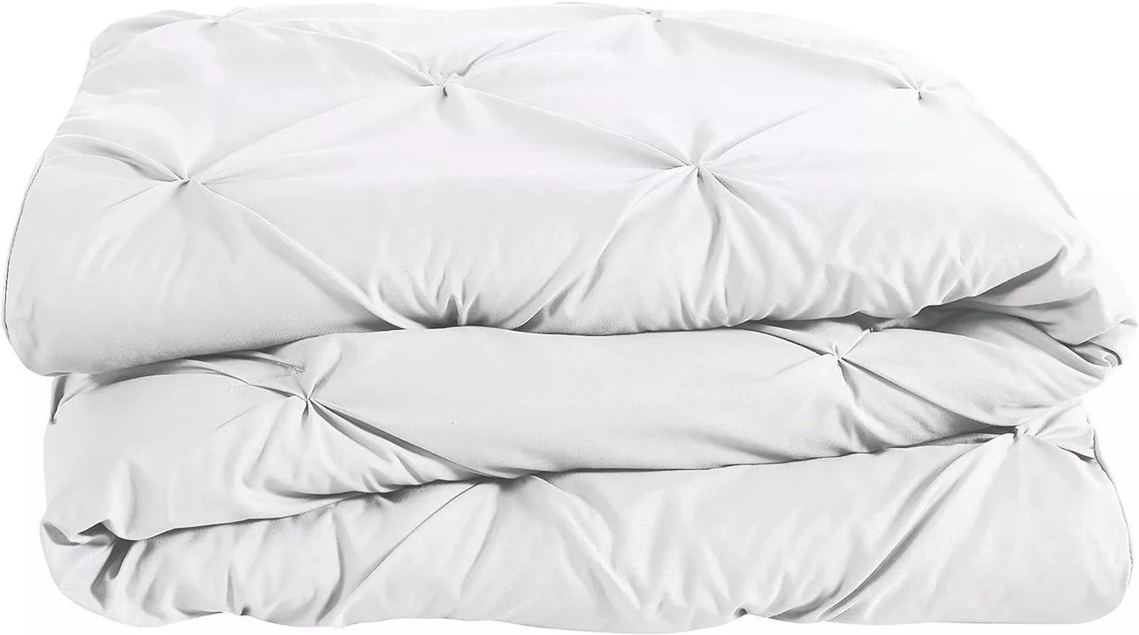 Vcny Home Carmen Pintuck 4 Piece Comforter Set, Queen Bedding