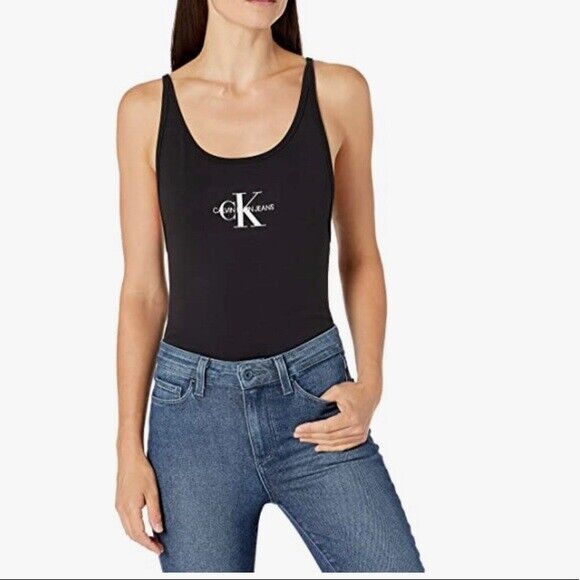 Calvin Klein Jeans Monogram Logo Bodysuit