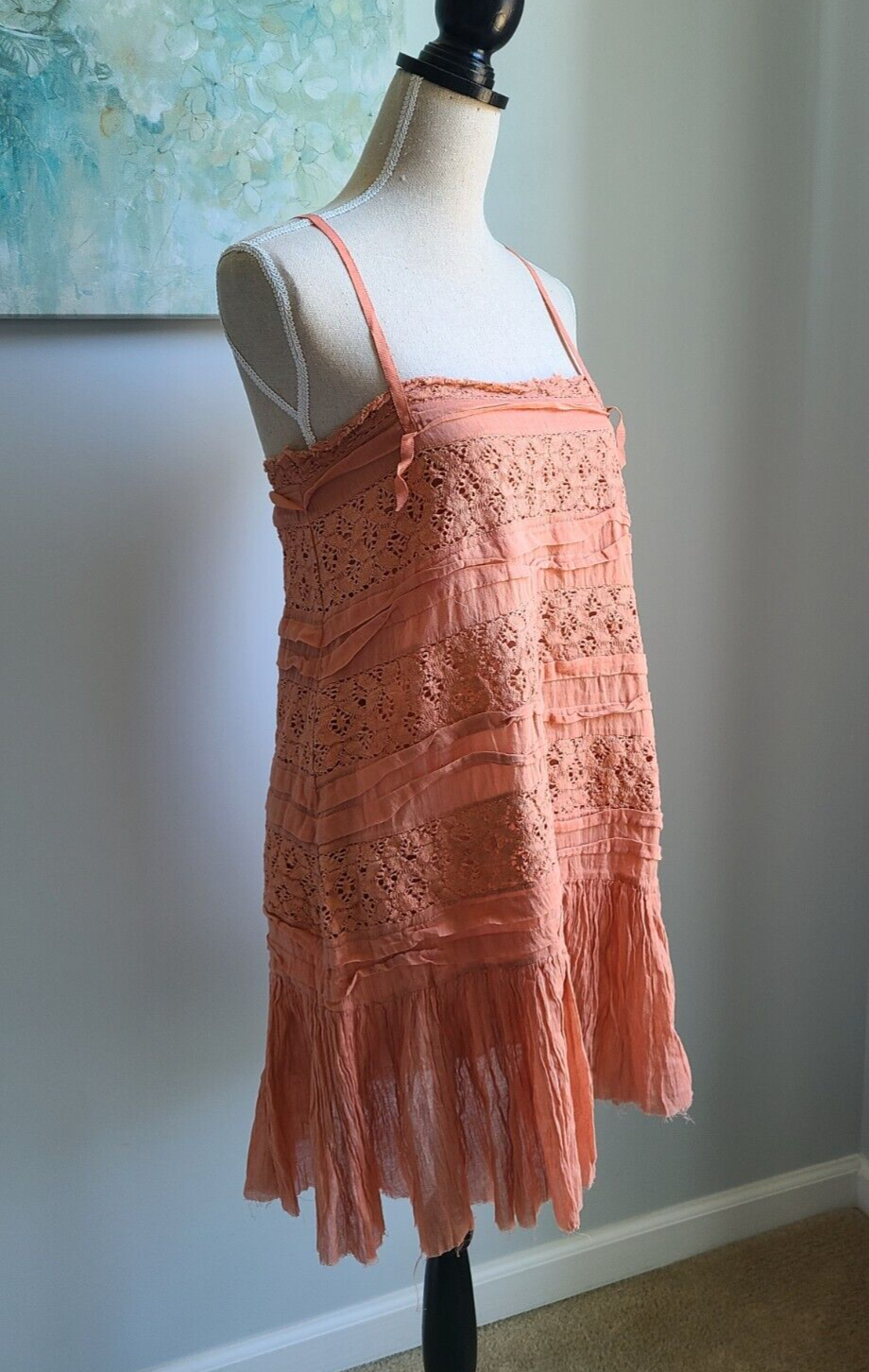 Free People Shailee Slip Copper Rose