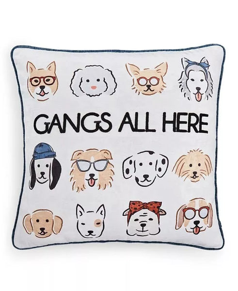 Lacourte Gangs All Here Pillow